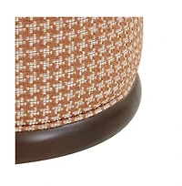 Fiorelli Round Boucle Ottoman