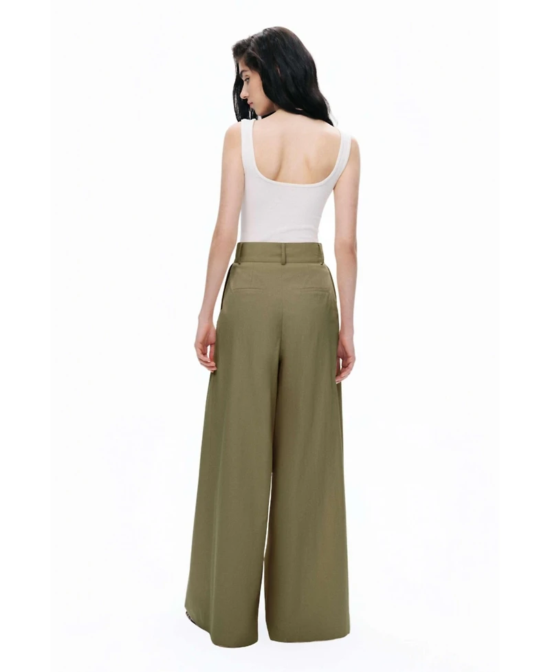 Nocturne Women's Double Pleated Pants