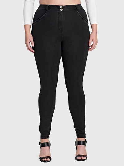 Freddy Women's Curvy High-Rise Sculpting Skinny Jeans