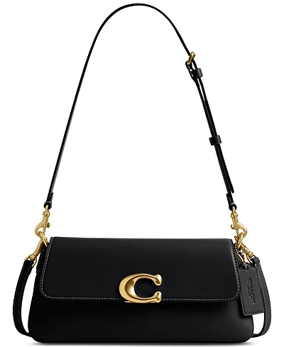 Coach Small Jet Leather Shoulder Bag