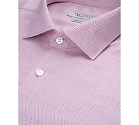 Perry Ellis Portfolio Men's King Micro-Pattern Dress Shirt