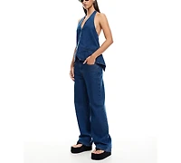 Lioness Women's Hills Denim Halter Top
