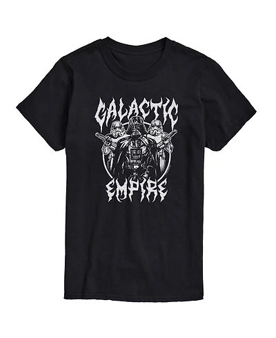Airwaves Men's Star Wars Darth Vadar Galactic Empire Short Sleeve T-Shirt