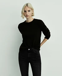 Mango Women's Claudia Slim-Fit Cropped Jeans