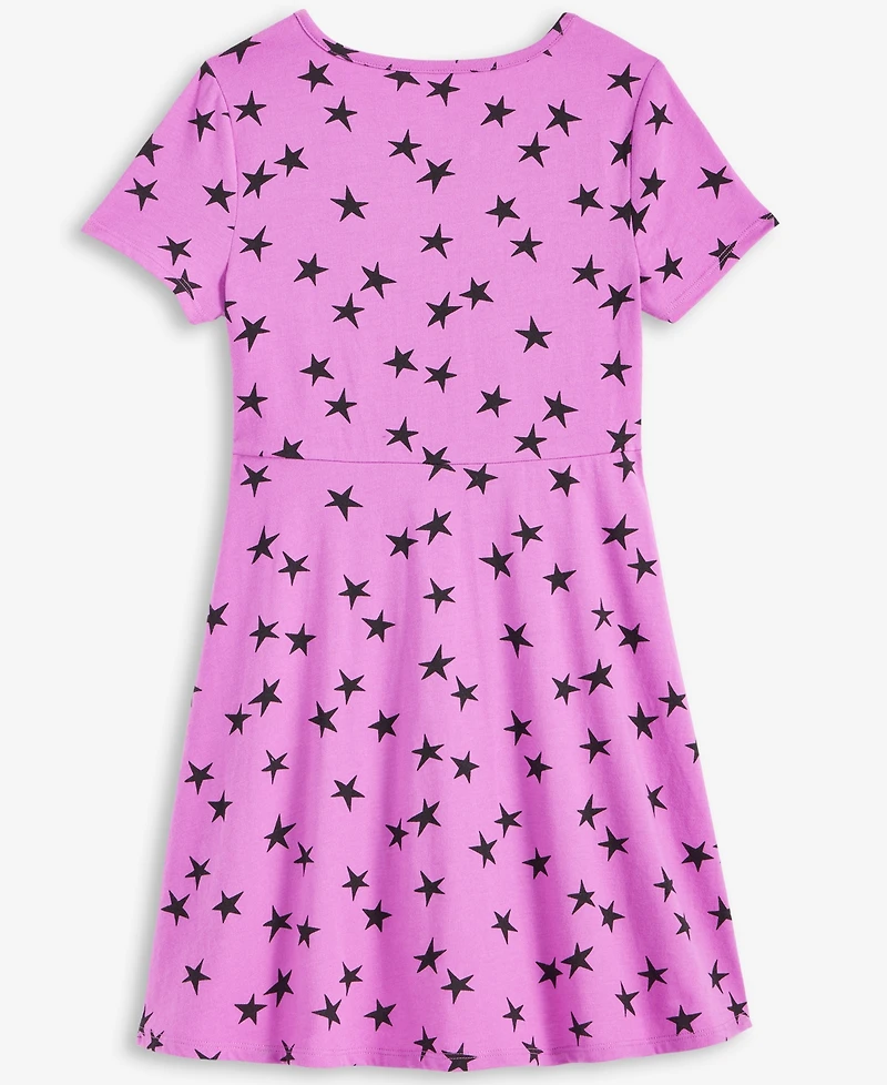Epic Threads Little & Big Girls Star-Print Skater Dress, Exclusively at Macy's