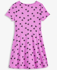 Epic Threads Little & Big Girls Star-Print Skater Dress, Exclusively at Macy's