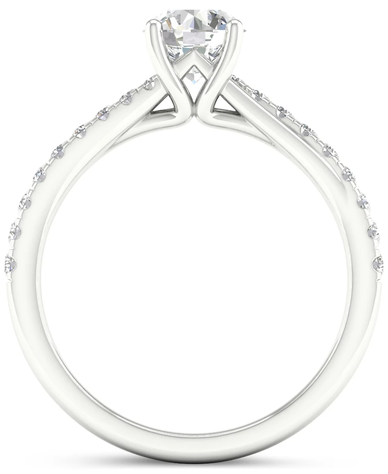 Diamond Engagement Ring (1 ct. t.w.) in 14k White Gold