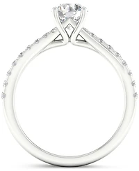 Diamond Engagement Ring (1 ct. t.w.) in 14k White Gold