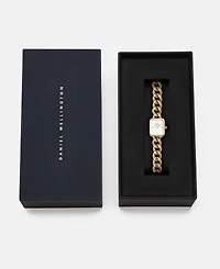 Daniel Wellington Women's Analog Gold-Tone Stainless Steel Watch, 16mm