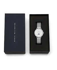 Daniel Wellington Unisex Analog Silver-Tone Stainless Steel Watch, 32mm