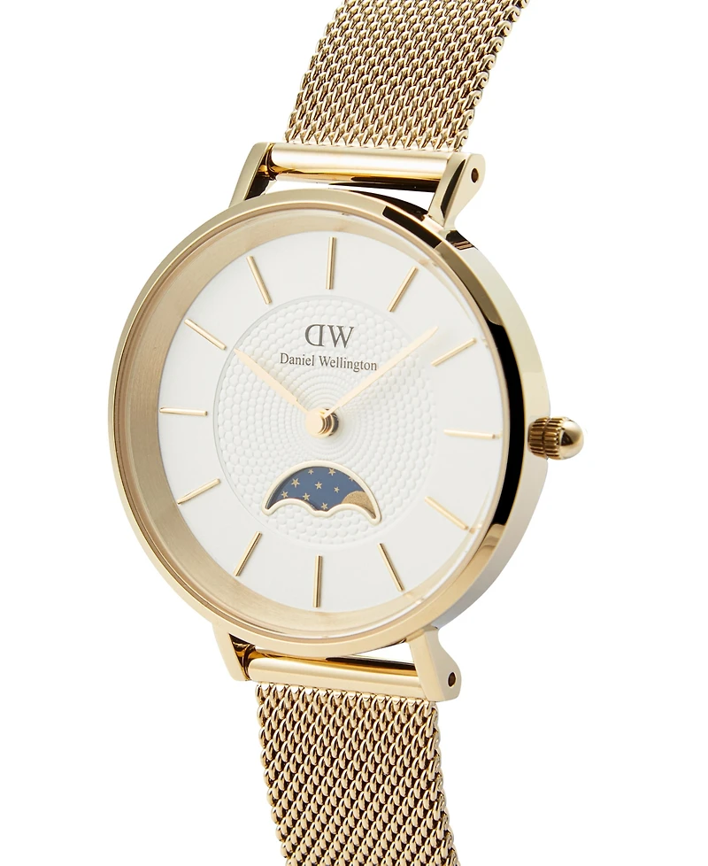 Daniel Wellington Unisex Analog Gold-Tone Stainless Steel Watch, 32mm