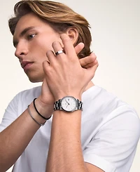 Daniel Wellington Unisex Automatic Silver-Tone Stainless Steel Watch, 40mm