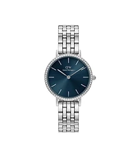Daniel Wellington Unisex Analog Silver-Tone Stainless Steel Watch