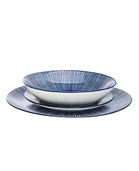 Godinger Laura Blue 12 Pc. Dinnerware Set, Service for 4