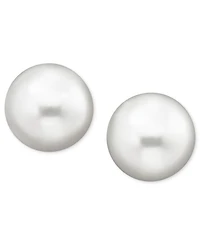 Belle de Mer Pearl Earrings, 14k Gold Cultured Freshwater Pearl Stud Earrings (9mm)