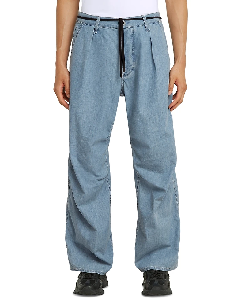 G-Star Raw Men's Pleated 3D Relaxed Fit Jeans