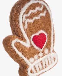 Holiday Lane Gingerbread Village Gingerbread Mitten Ornament, Macy's Exclusive
