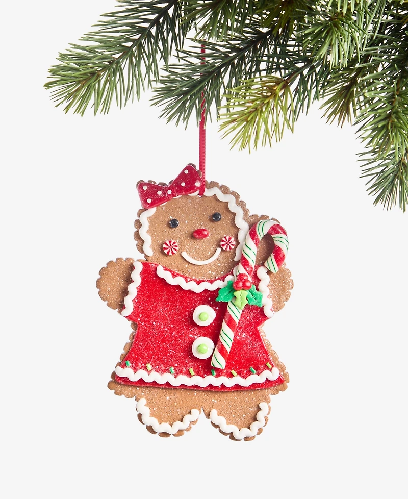 Holiday Lane Gingerbread Village Gingerbread Girl Ornament, Macy's Exclusive