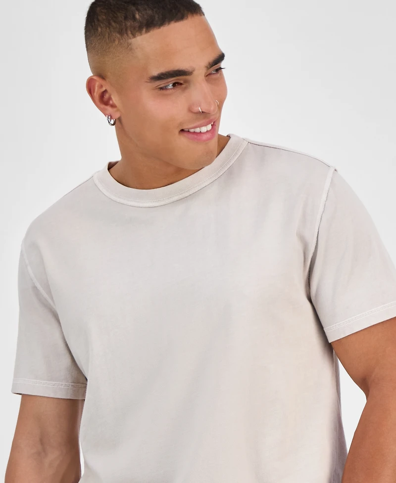 Sun + Stone Men's Inside Out Regular-Fit T-Shirt, Exclusively at Macy's