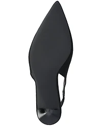 Journee Collection Women's Elenney Pointed Toe Slingback Pumps