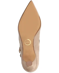 Journee Collection Women's Carnation Mary Jane Pointed Toe Comfort Pumps