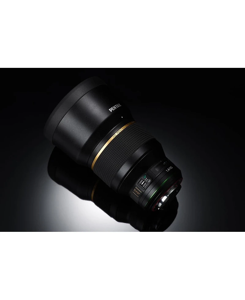 Pentax Hd Pentax-d Fa 85mm f/1.4 Ed Sdm Aw Lens, Black