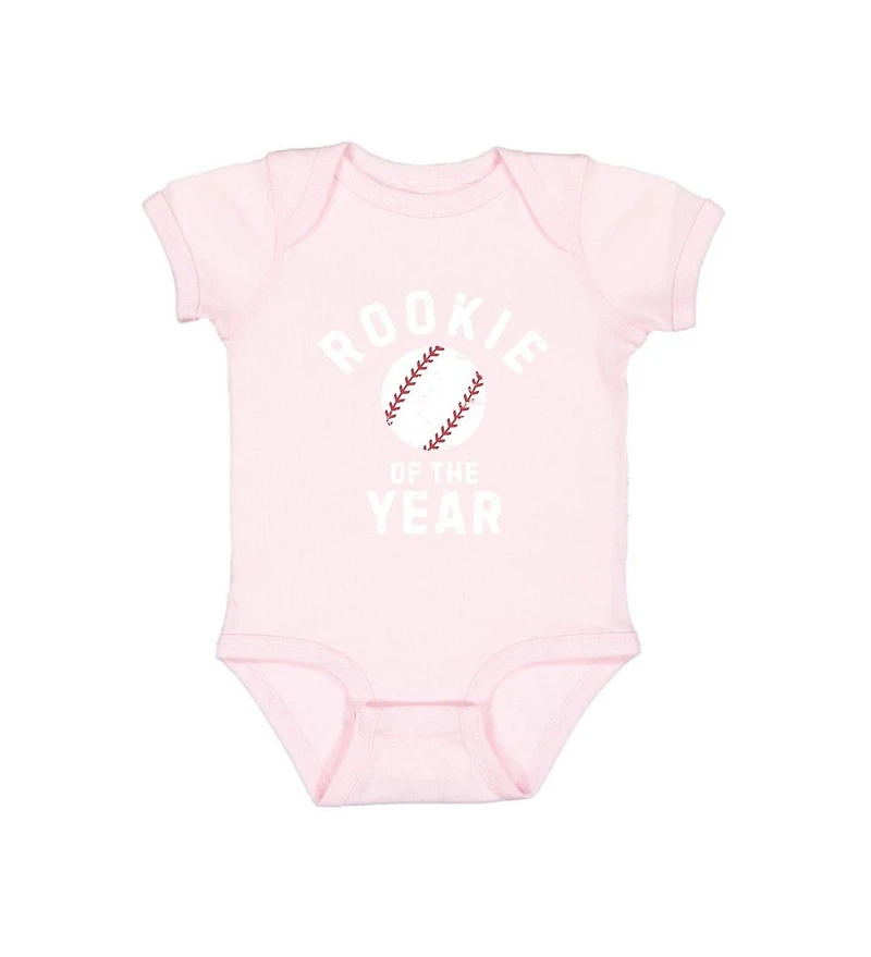 Sweet Wink Baby Girls Rookie of the Year Short Sleeve Bodysuit