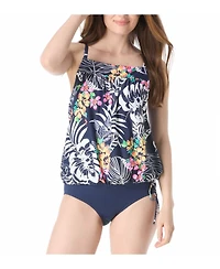 Beach House Women's Swim Audrey Blouson Tankini Top