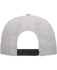 New Era Men's Heather Gray Ucf Knights Logo 9FIFTY Snapback Hat