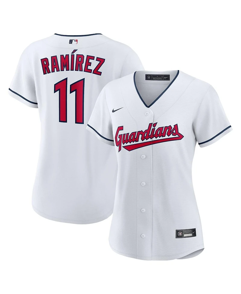 Nike Women's Jose Ramirez White Cleveland Guardians Home Replica Player Jersey