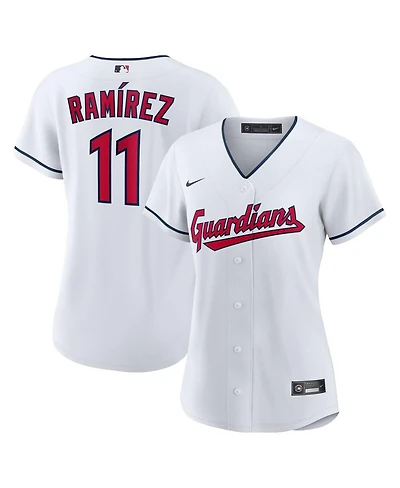 Nike Women's Jose Ramirez White Cleveland Guardians Home Replica Player Jersey