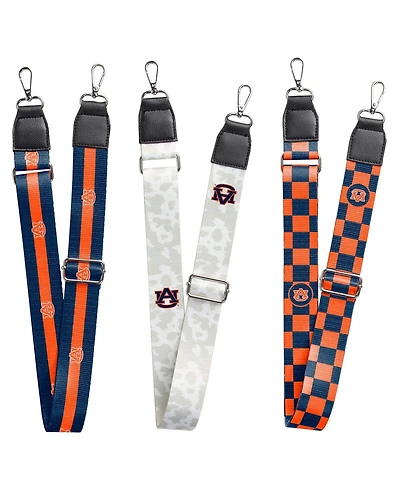 Logo Brands Auburn Tigers Bag Strap Set, 3-Pack
