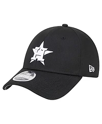 New Era Men's Black Houston Astros Pivot 9FORTY Adjustable Hat