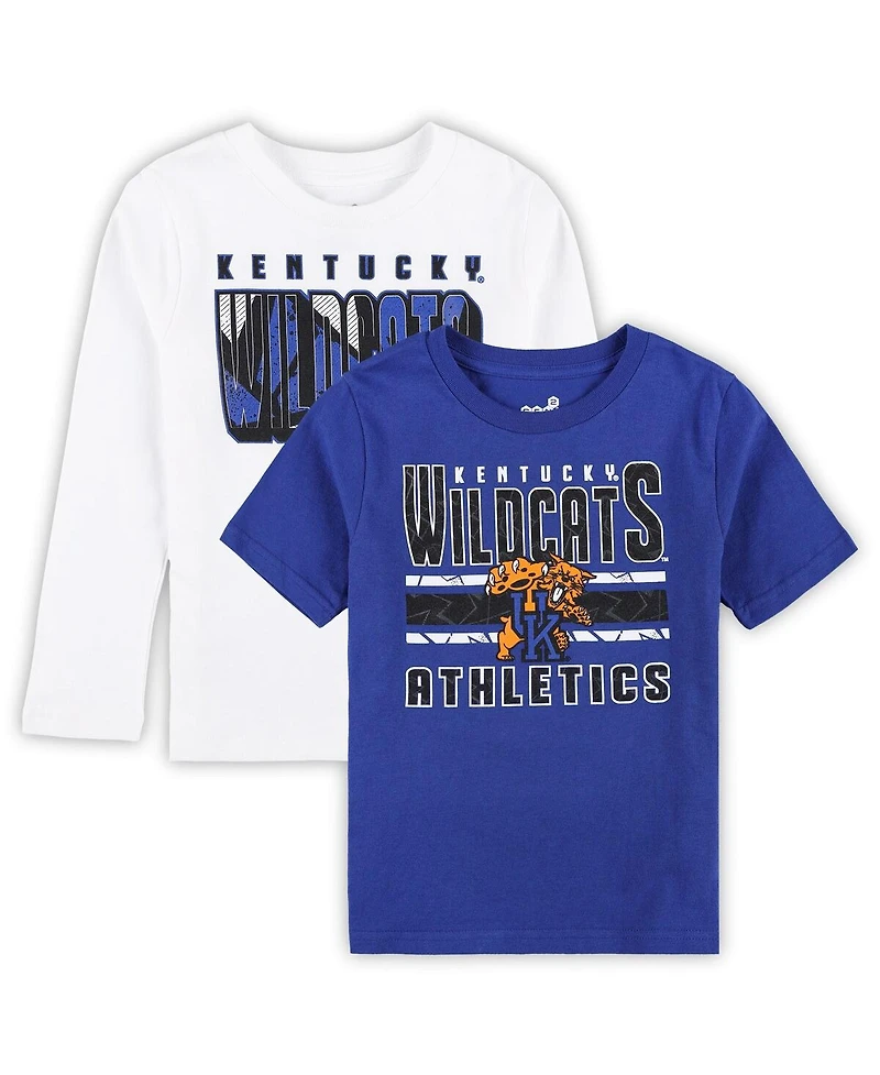 Outerstuff Preschool Kentucky Wildcats the Mix T-Shirt Combo Set