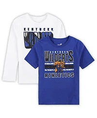 Outerstuff Preschool Kentucky Wildcats the Mix T-Shirt Combo Set