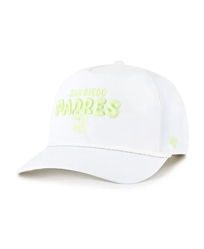'47 Brand Women's White San Diego Padres Bright Side Adjustable Hitch Hat