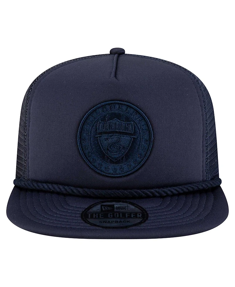 New Era Men's Navy Philadelphia Union Tone Golfer Snapback Hat