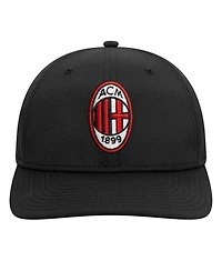 New Era Men's Black Ac Milan Core Flex Hat
