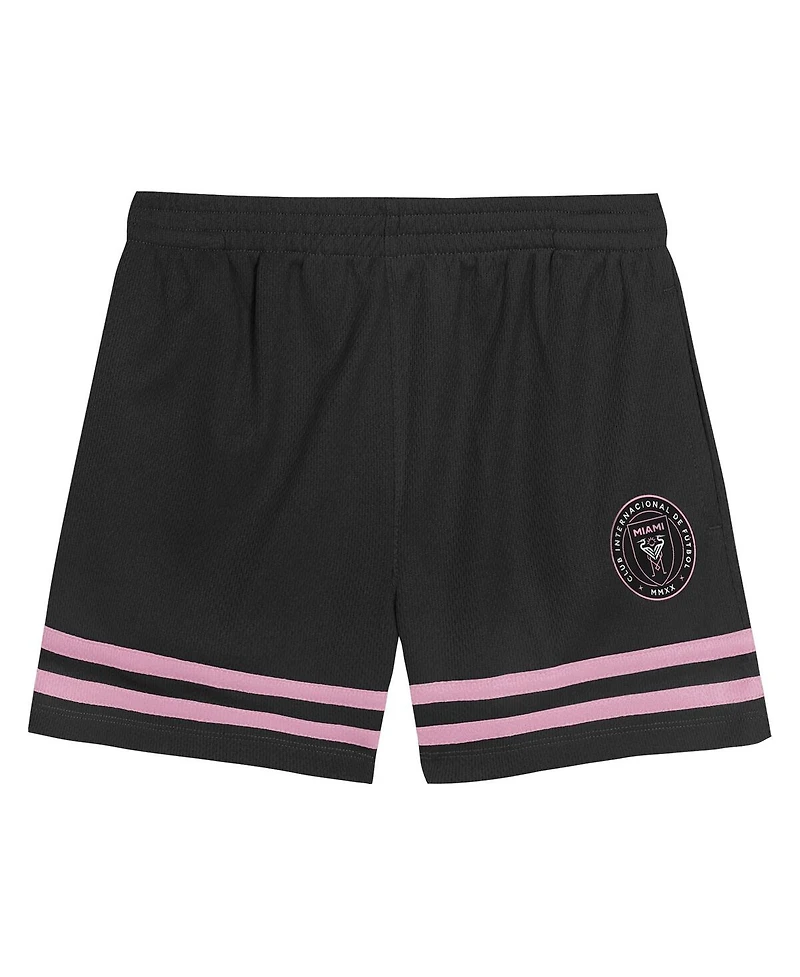 Outerstuff Toddler Pink Inter Miami Cf Charming Dude Top and Shorts Set