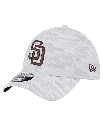 New Era Men's White San Diego Padres Graded 39THIRTY Flex Hat