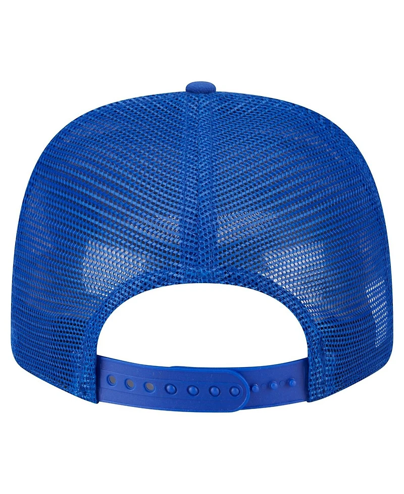 New Era Men's Royal Buffalo Bills Main Trucker 9SEVENTY Stretch-Snap Hat