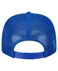 New Era Men's Royal Buffalo Bills Main Trucker 9SEVENTY Stretch-Snap Hat