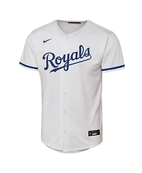 Nike Big Boys and Girls Bobby Witt Jr. White Kansas City Royals Home Replica Player Jersey