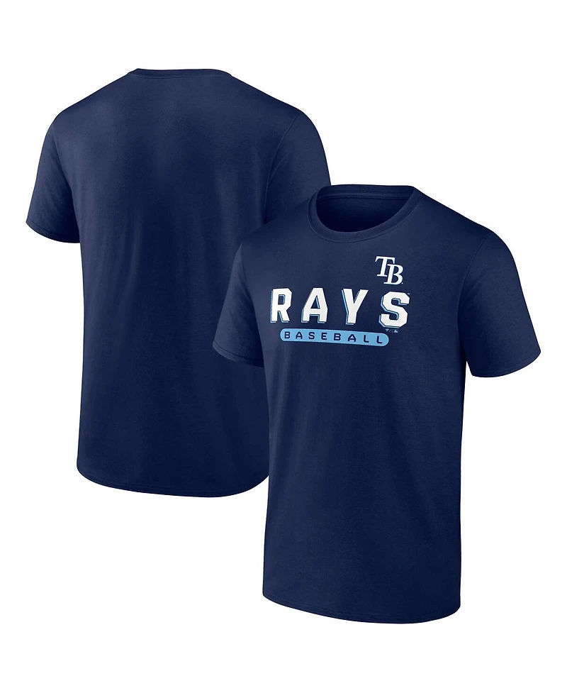 Fanatics Men's Navy Tampa Bay Rays Team T-Shirt