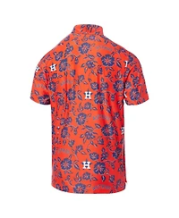 Reyn Spooner Men's Orange Houston Astros Pua Performance Polo Shirt