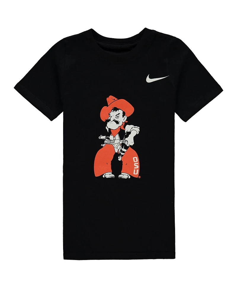 Nike Preschool Black Oklahoma State Cowboys Logo T-Shirt