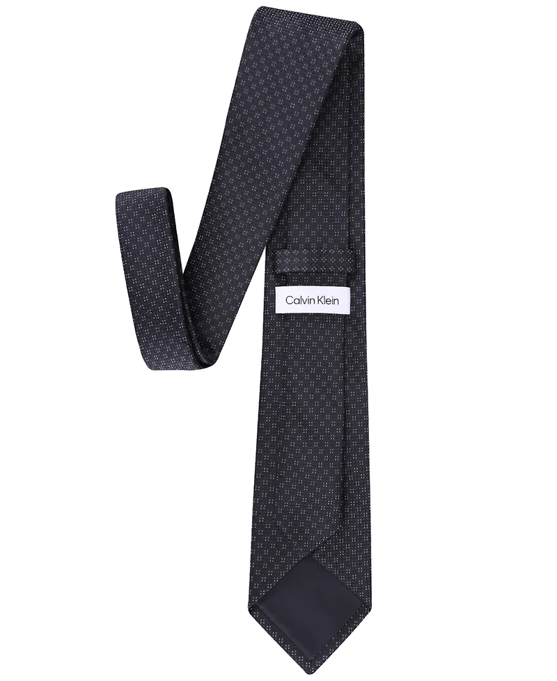 Calvin Klein Men's Ramos Textured Geo-Pattern Tie