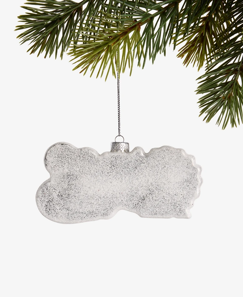 Holiday Lane Chicago Icons Glittered Glass Ornament, Exclusively at Macy's