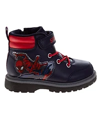 Spider-Man Toddler Boys Hook and Loop Casual Boots