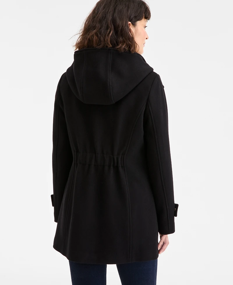 Michael Kors Women's Hooded Button-Front Coat, Exclusively at Macy's